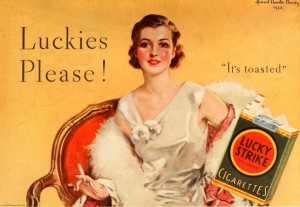 Photo By Lucky Strike Cigarettes, April 1933 | Flickr - Photo Sharing!